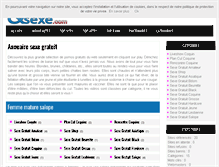 Tablet Screenshot of alcool-et-sexe.com